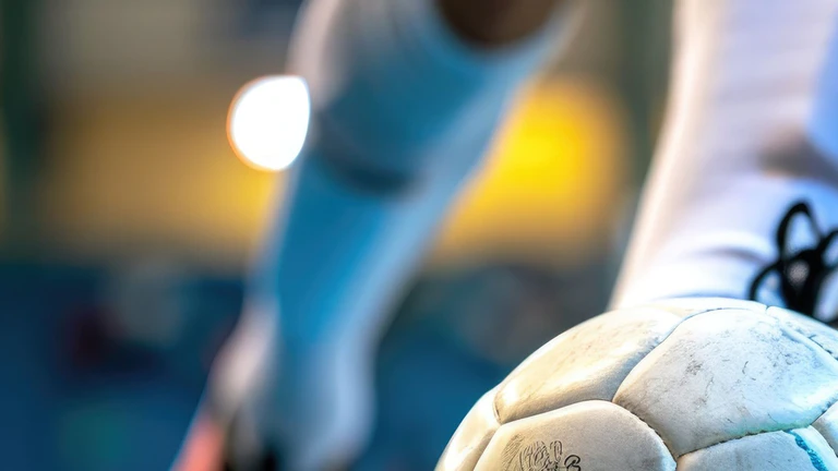 Hallenfußball — © Symbolbild/furyon/stock.adobe.com