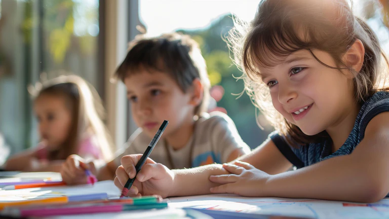Kinderhort, Hausaufgaben — © Symbolbild/ MNStudio/stock.adobe.com